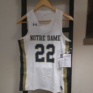 Notre Dame Under Armour Primetime Basketball Jersey